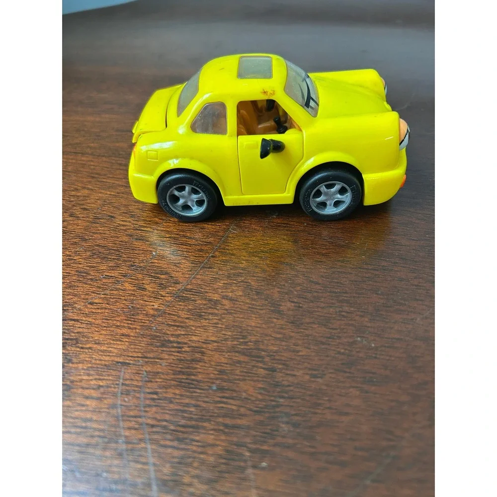 Chevron Cars Tina Turbo No 12 Yellow Collectible Toy Car Techron 1998